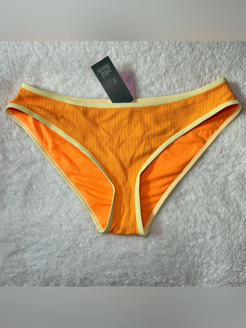 Wild Fable Women’s Textured Low Rise Medium Seat Coverage Large NEW
